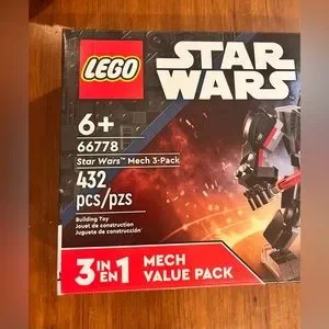 Lego Toys Lego X Star Wars Mech Value Pack 66778 New Boba Fett